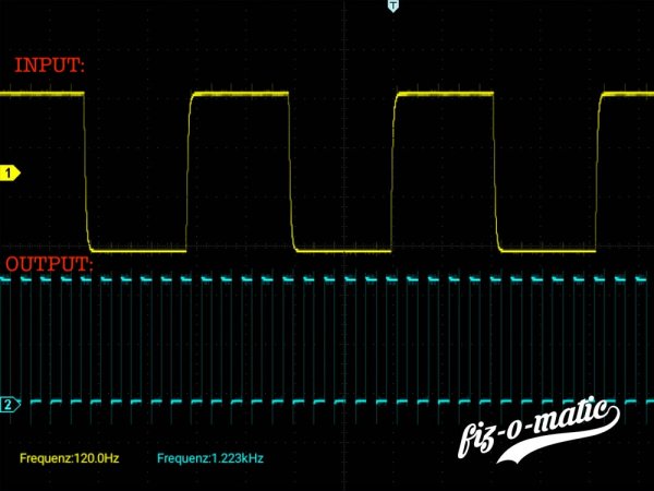 Frequency adjustment x 10